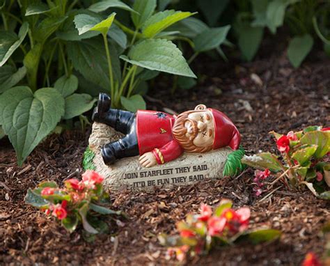 Star Trek Garden Gnomes Should Boldly Go In Your Back Yard