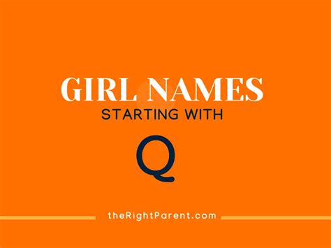 193 Baby Girl Names With Q Meaning Origin And Popularity