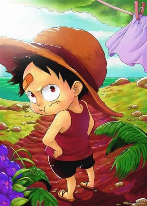Luffy Baby Anime Art Paintings And Prints Childrens Art Comics Artpal