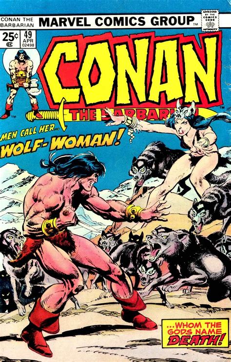 Conan The Barbarian Comic Book Covers Marvel Conan The
