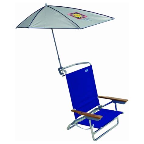 Rio Beach Total Sun Block Clamp On Adjustable Umbrella For Beach