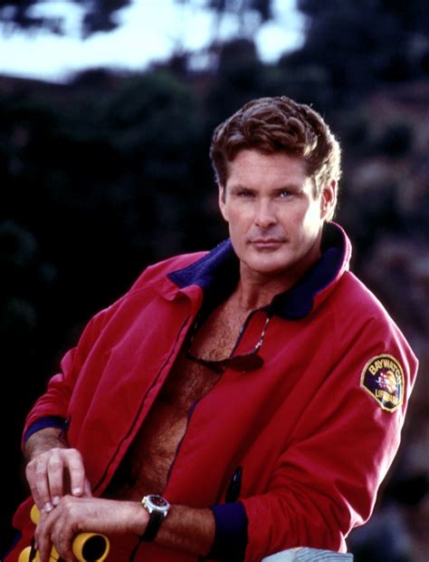 Baywatch David Hasselhoff As Mitch Buchannon Lifeguard • M Social