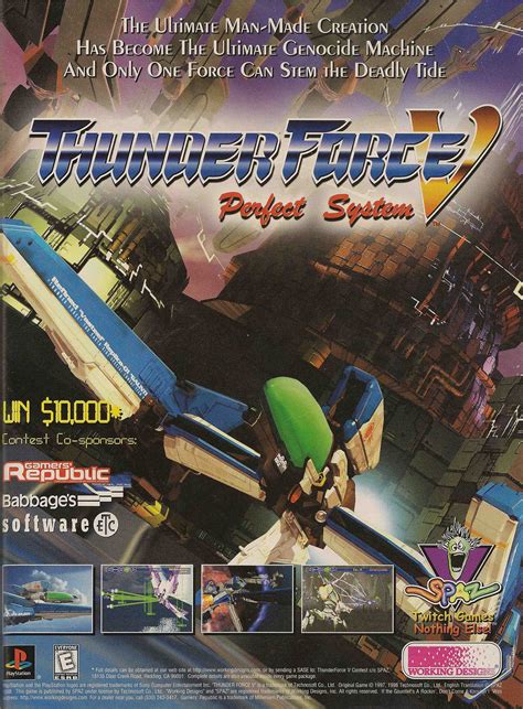 Thunder Force V Perfect System Details Launchbox Games