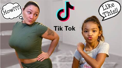 Learning Viral Tiktoks With 7 Year Old Daughter Youtube