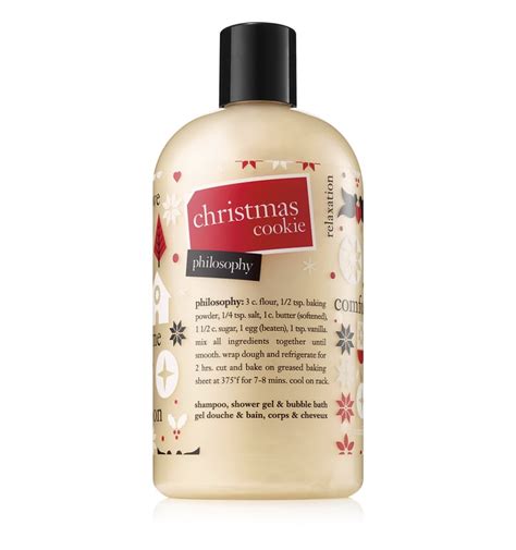 Philosophy Christmas Cookie Shampoo Shower Gel And Bubble Bath Best