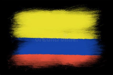 The Colombian Flag Stock Illustration Illustration Of Dirty 79546916