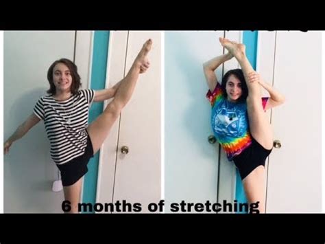 Months Of Stretching Before And After Youtube