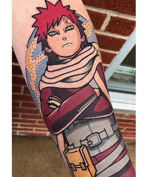 Top 10 Tatuagens De Naruto Naruto Tattoo Gaara Tattoo Anime Tattoos