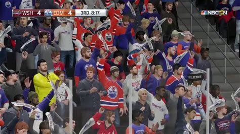 Nhl 18 Edmonton Oilers Vs Washington Capitals Full Match Gameplay