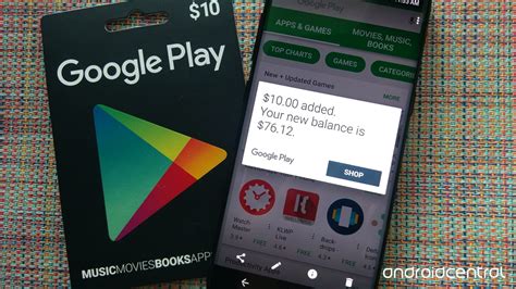 Check spelling or type a new query. How to use a Google Play gift card | Android Central