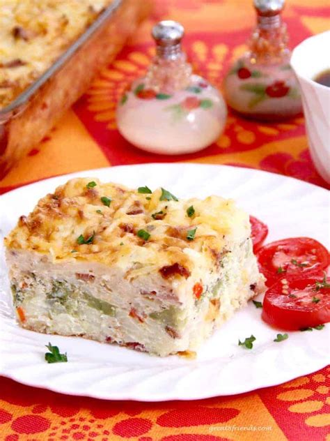 Easy Egg Casserole For Breakfast Time Or Anytime Great Eight Friends