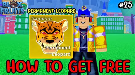 How To Get Permanent Leopard Free In Blox Fruits Part Youtube