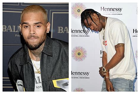 Is This Chris Brown Comment A Shot At Travis Scott Xxl