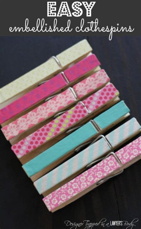 32 Ways To Get Crafty With Clothespins