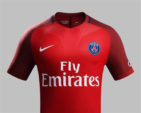 Le Paris Saint Germain Dévoile Ses Maillots 2016 2017 Signés Nike