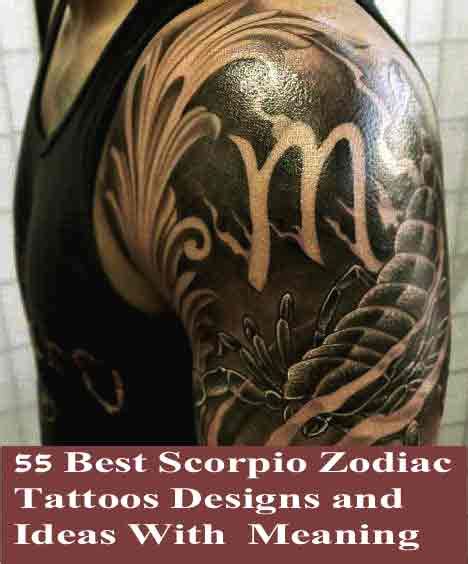 From scorpio constellation tattoo to scorpion tattoo to eagle tattoos to phoenix tattoos ideas are here 55 Best Scorpio Tattoos Designs and Ideas With Meaning