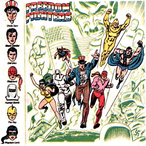 Mayfair Dc Heroes Character Database Freedom Fighters