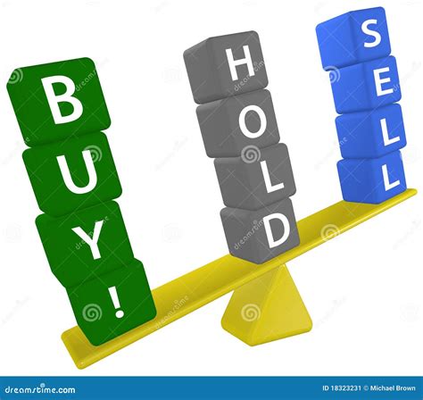 Buy Sell Hold Office Notes Stock Photography | CartoonDealer.com #21588362