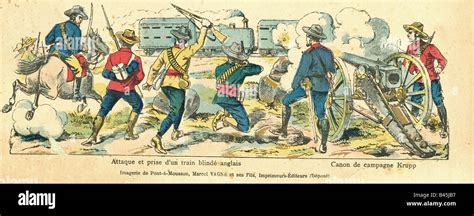 Events Second Boer War 1899 1902 Boer Army Attack On A British