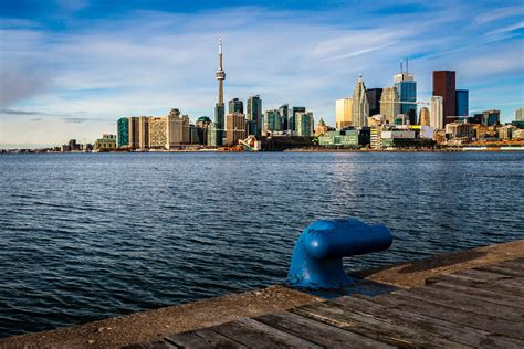 Toronto Skyline From Polson Pier By James Cuthbert 500px
