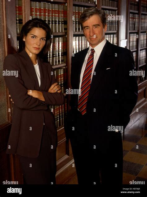 Law And Order Angie Harmon Sam Waterston 1990 2010 © Nbc Courtesy