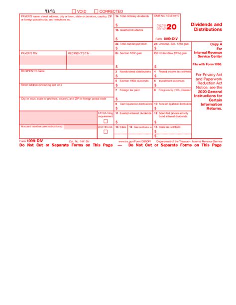 Edit Document 1099 Div Form According To Your Needs