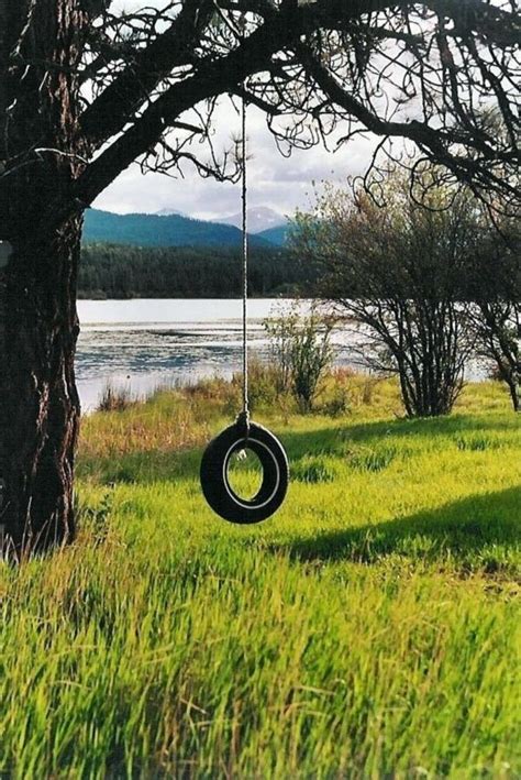 Creative Ways Reuse Old Tires Tire Swing Tire Swings Swing