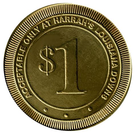 Louisiana Downs Racetrack, Bossier City, LA Slot Token - Chipper Club