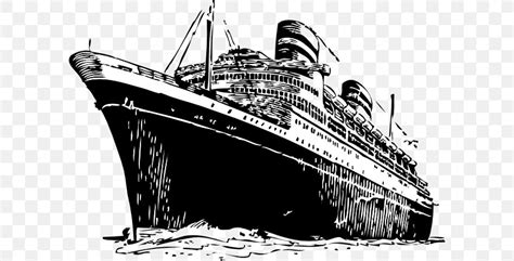 Sinking Of The RMS Titanic Ship Clip Art PNG X Px Sinking Of The Rms Titanic Black And
