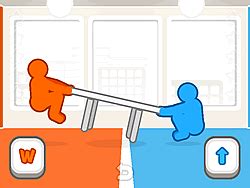 Have a friend with you? Tug the Table Game - Play online at Y8.com