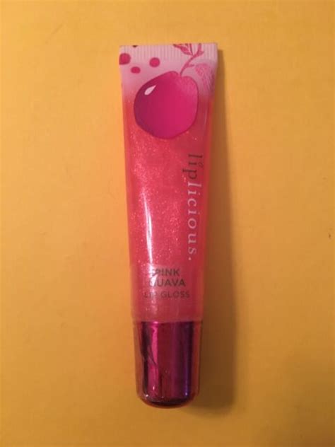 Bath And Body Works Bbw Liplicious Lip Gloss ~ Pink Guava New Sealed