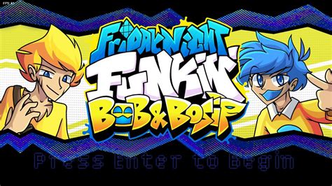 Friday Night Funkin Vs Bob And Bossip Full Week Fnf