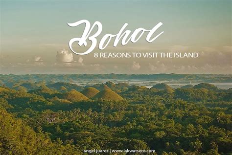 8 Reasons To Visit Bohol Now Lakwatsero