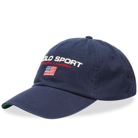 Polo Ralph Lauren Sport Baseball Cap Newport Navy End Europe