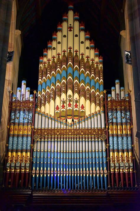 St Andrews Cathedral Pipe Organ In Sydney Australia Encircle Photos