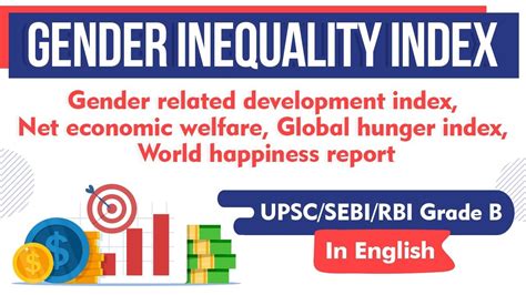 Gender Inequality Index Gender Related Development Index Net Economic