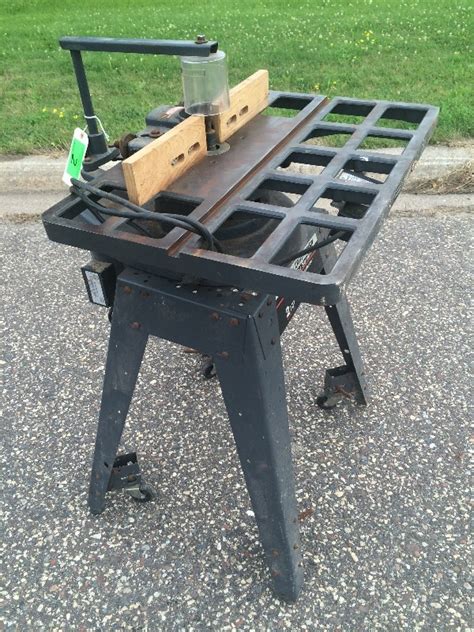 Fill your tool box with hand tools from craftsman. Craftsman Heavy Duty wood shaper 2 hp, 15 volts - works ...