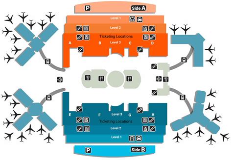 Orlando International Airport Terminal B Map