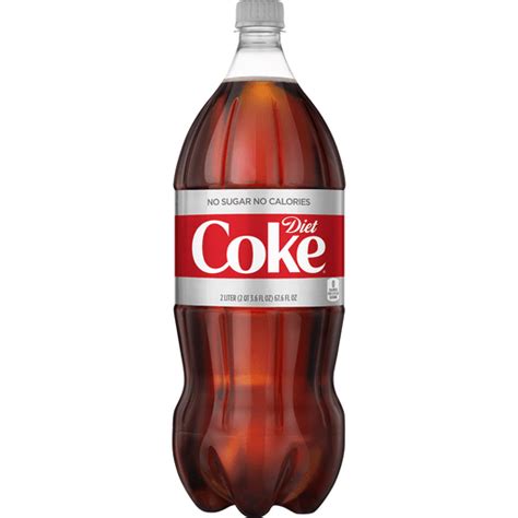Diet Coke Bottle 2 Liters Cola Carlie Cs