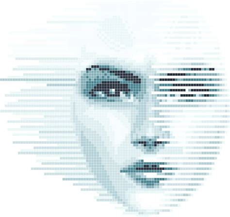 Digital Women Face Vector Vectors Graphic Art Designs In Editable Ai Eps Svg Cdr Format Free