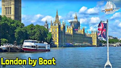 Thames River Cruise Experience London From A Boat Youtube