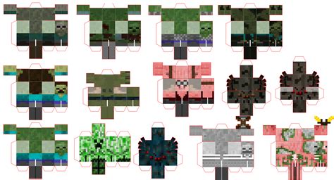 Papercraft Minecraft People Invasion Mod Game Awesome Tips