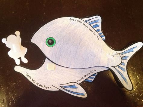 Jonah And The Whale Paper Craft Sundayschoolist