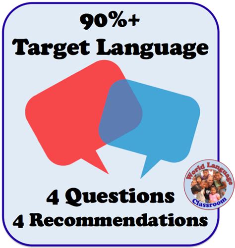 90 Target Language Use Questions And Answers World Language Classroom