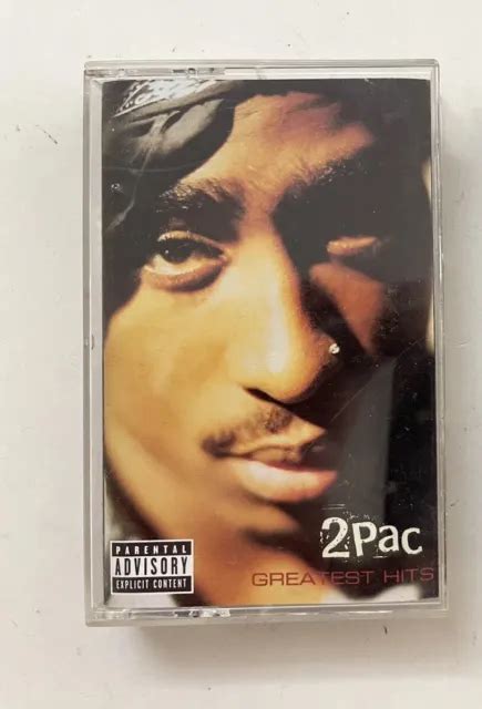 2pac Greatest Hits Original Cassette Tape 1998 Death Row Amaru Tupac