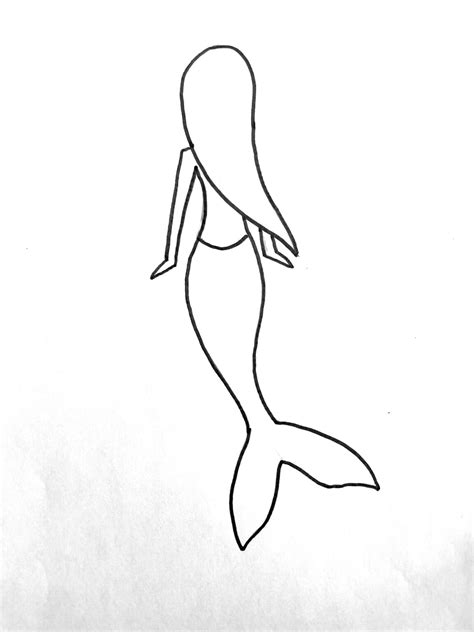 Cómo Dibujar Una Sirena Que Es Hermosa Y Fácil Dibujo Paso A Paso