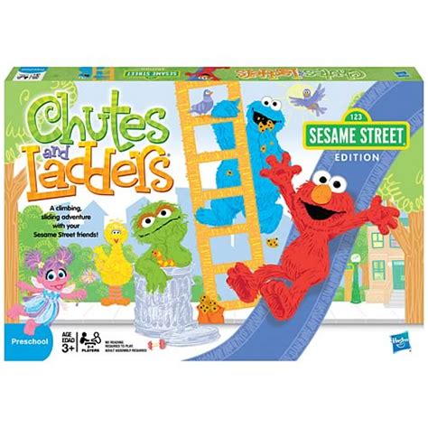 Sesame Street Chutes And Ladders Game Entertainment Earth