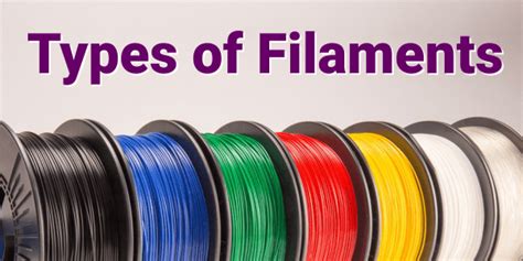 Types Of 3d Printer Filaments 3d Kiee Shop