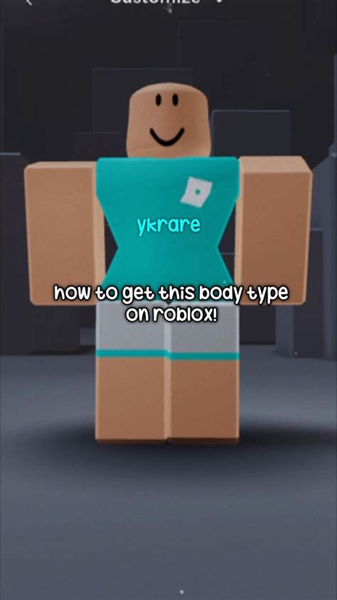 How To Get This Body Type On Roblox ♥︎ Roblox Ts Roblox Roblox