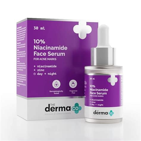 The Derma Co 10 Niacinamide Face Serum With Zinc For Acne Marks